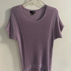 a.n.a Lavender Knit Top in size medium